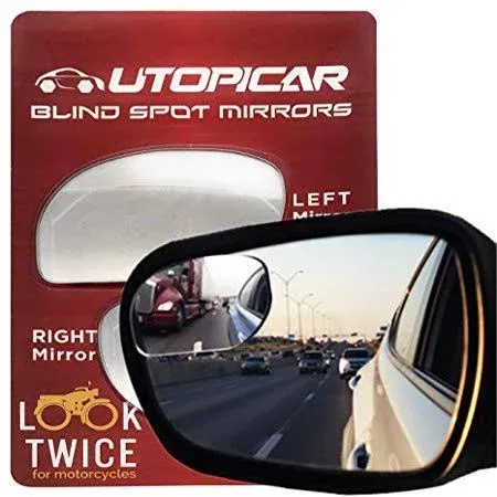 Blind Spot MIRRORS. Unique Design Car Door Mirrors / Mirror for Blind Side