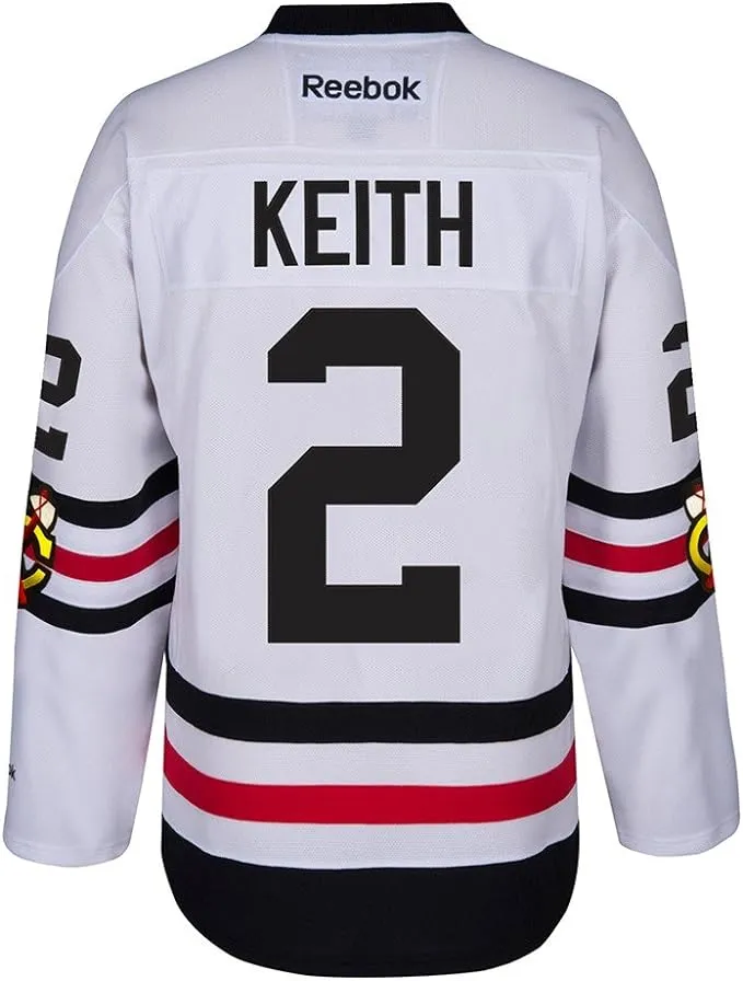 Duncan Keith Reebok 2017 Chicago Blackhawks Winter Classic Men&#039;s Premier Jersey