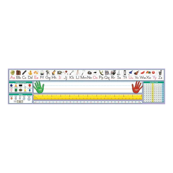 North Star Teacher Resources Adhesive Primary Traditional Manuscript Desk Plates