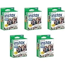 Fujifilm instax Wide Instant Film 8 Pack (80 Exposures) for use with Fujifilm instax Wide 300, 200, and 210 Cameras…