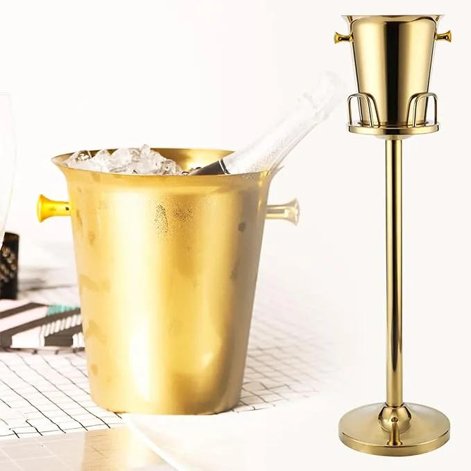 Champagne Ice Bucket - Stainless Steel