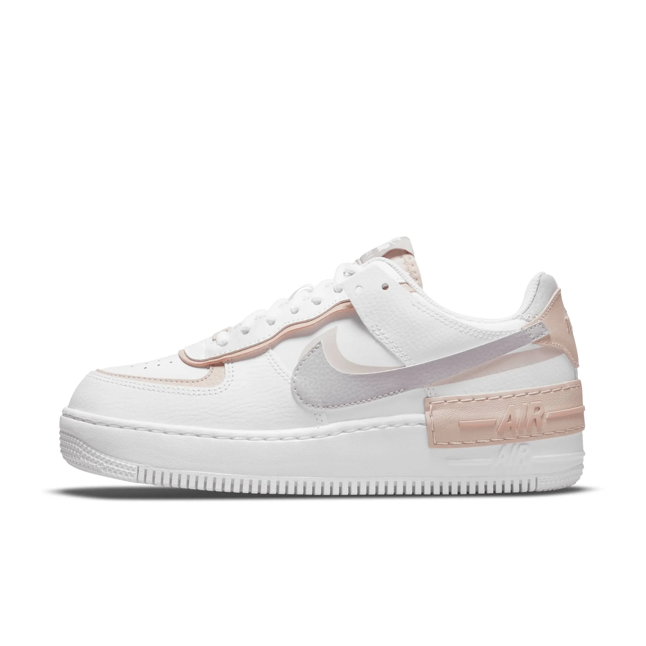 Nike Women's Air Force 1 Shadow Shoes, White