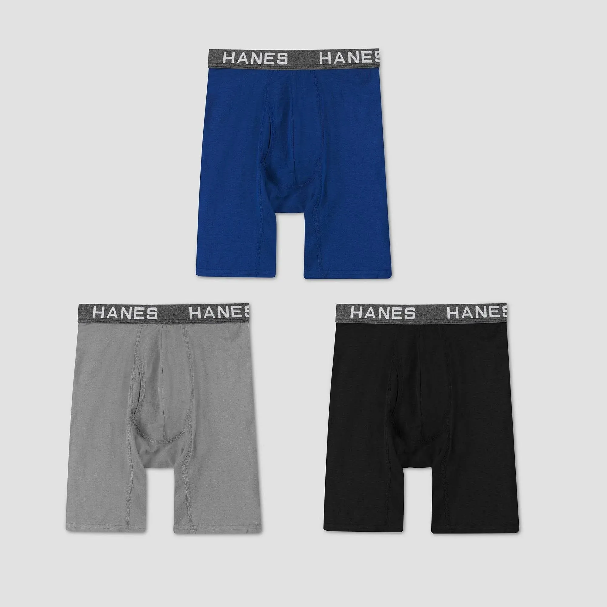 Hanes Men's Comfort Flex Fit Long Leg Boxer Briefs