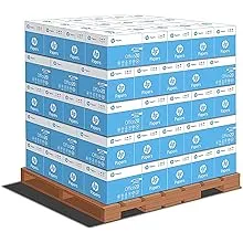 HP Printer Paper | 8.5 x 11 Paper | Office 20 lb | Quickpack Pallet - No Ream Wrap - 80 Cartons | 92 Bright | Made in USA | FSC Certified | 112103P