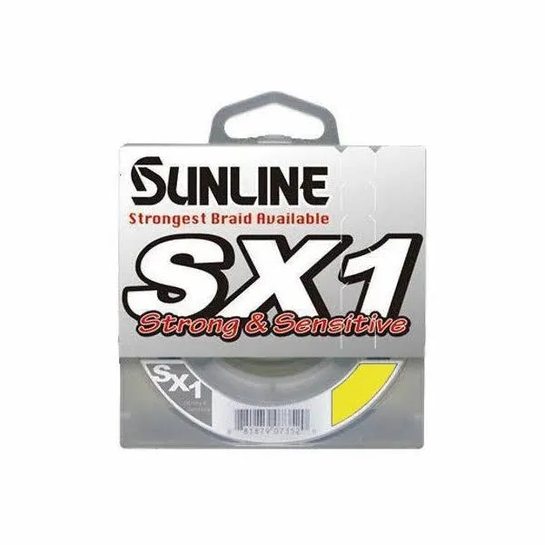 Sunline SX1 Braided Fishing Line 125yd. Spool Dark Green