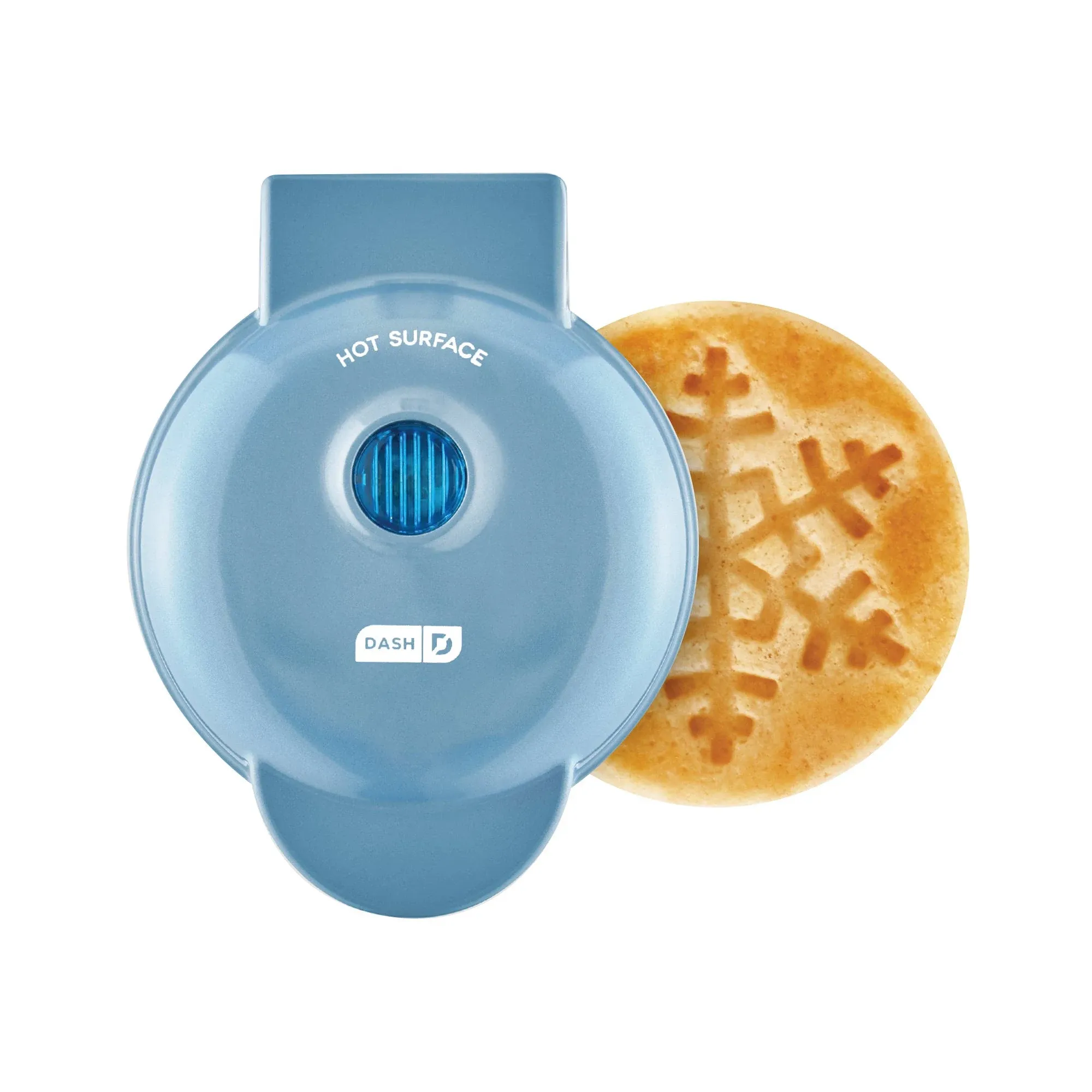 NEW Dash Snowflake Mini Waffle Maker Christmas Winter