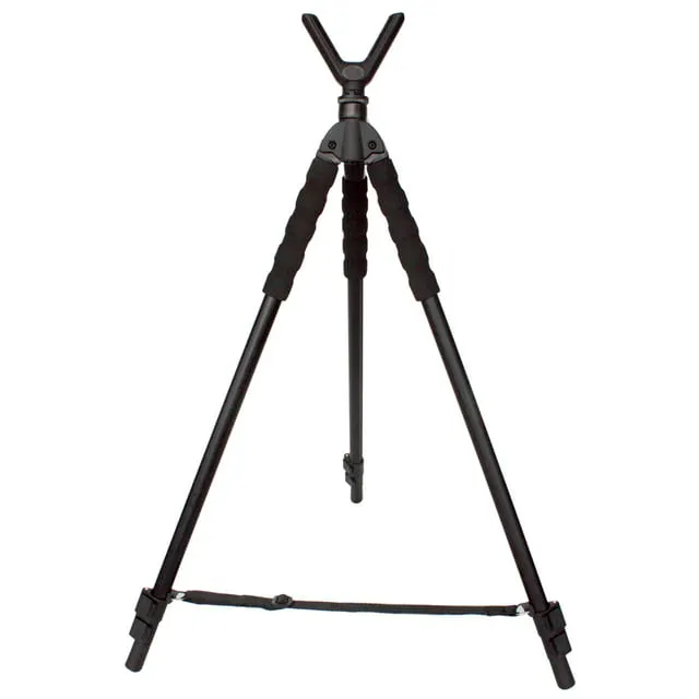 Lightweight Aluminum Alloy Shooting Stick Tripod Height Adjustable 20&#039;&#039;-65.35&#034;