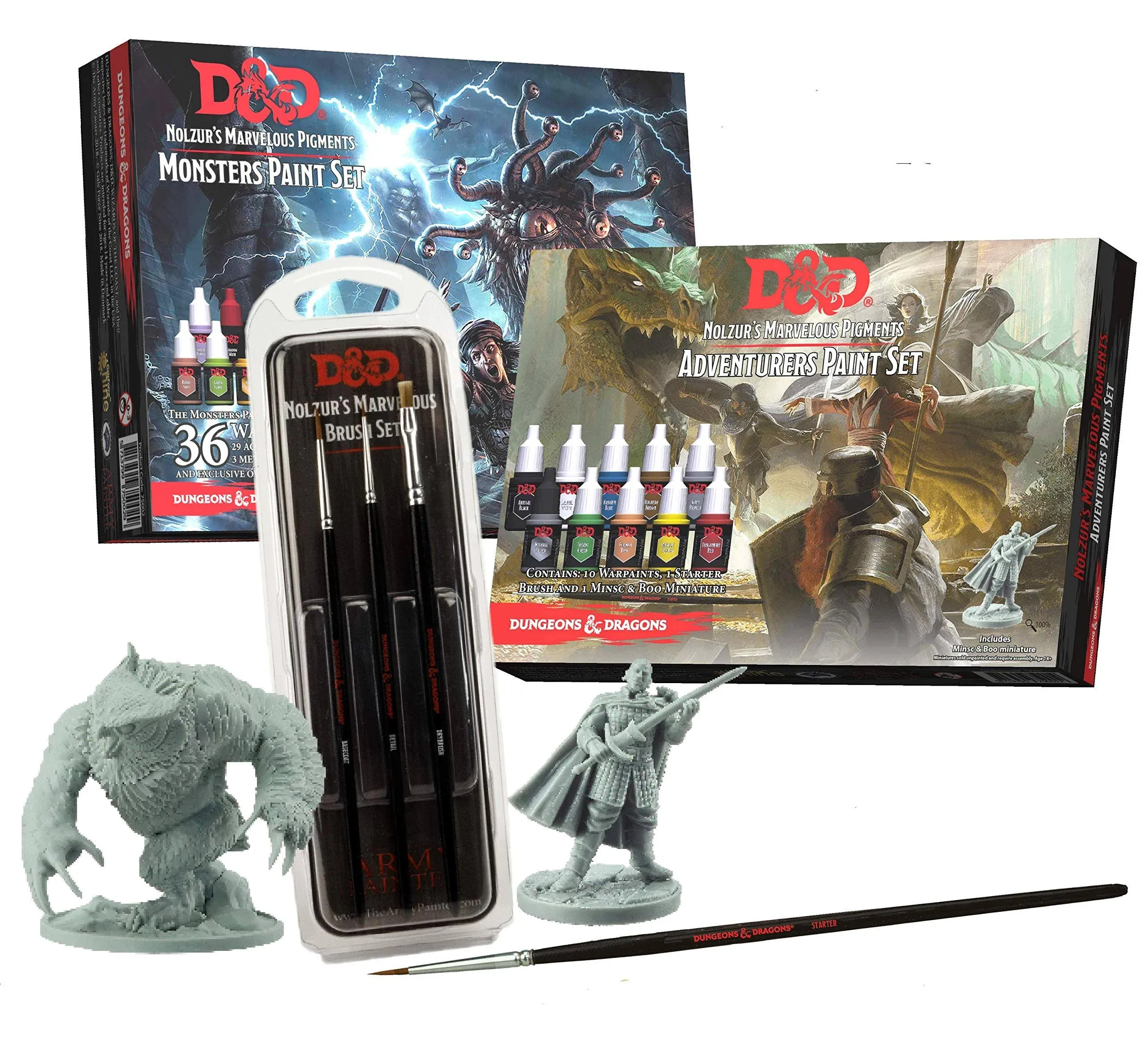 The Army Painter | Dungeons and Dragons Nolzurs Marvelous Pigments Bundle | 46 A