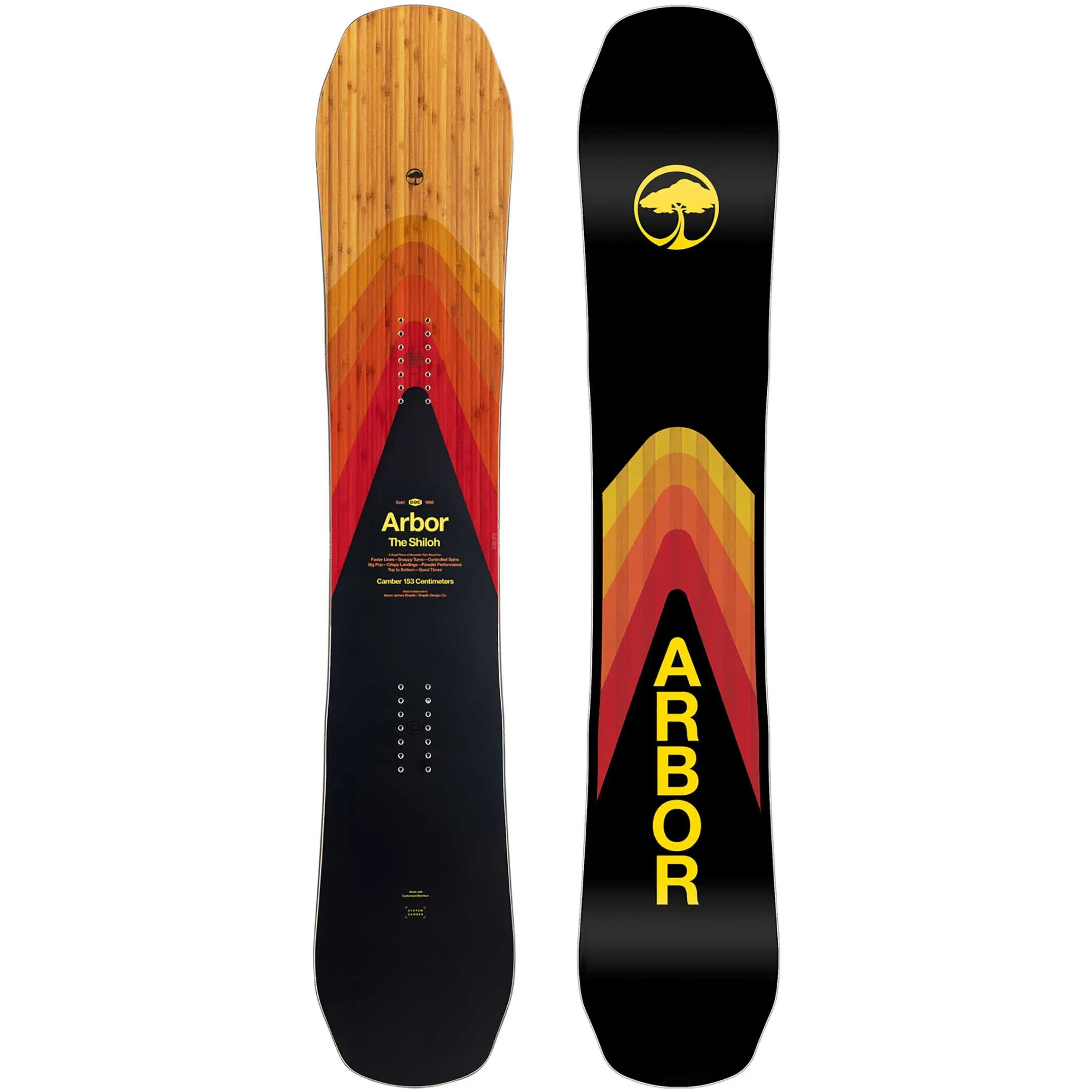 Arbor Shiloh Camber Snowboard, 159