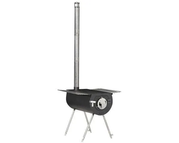 New US Stove CCS18 18" Portable Stainless Steel Caribou Camp Wood Stove 7381254