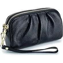 Women&#039;s Clutch Double Zipper High-end Wallet Phone Bag