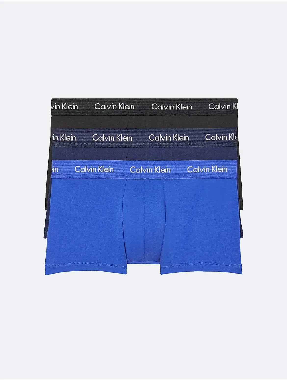 Calvin Klein Cotton Stretch Low Rise Trunk 3-Pack NB2614