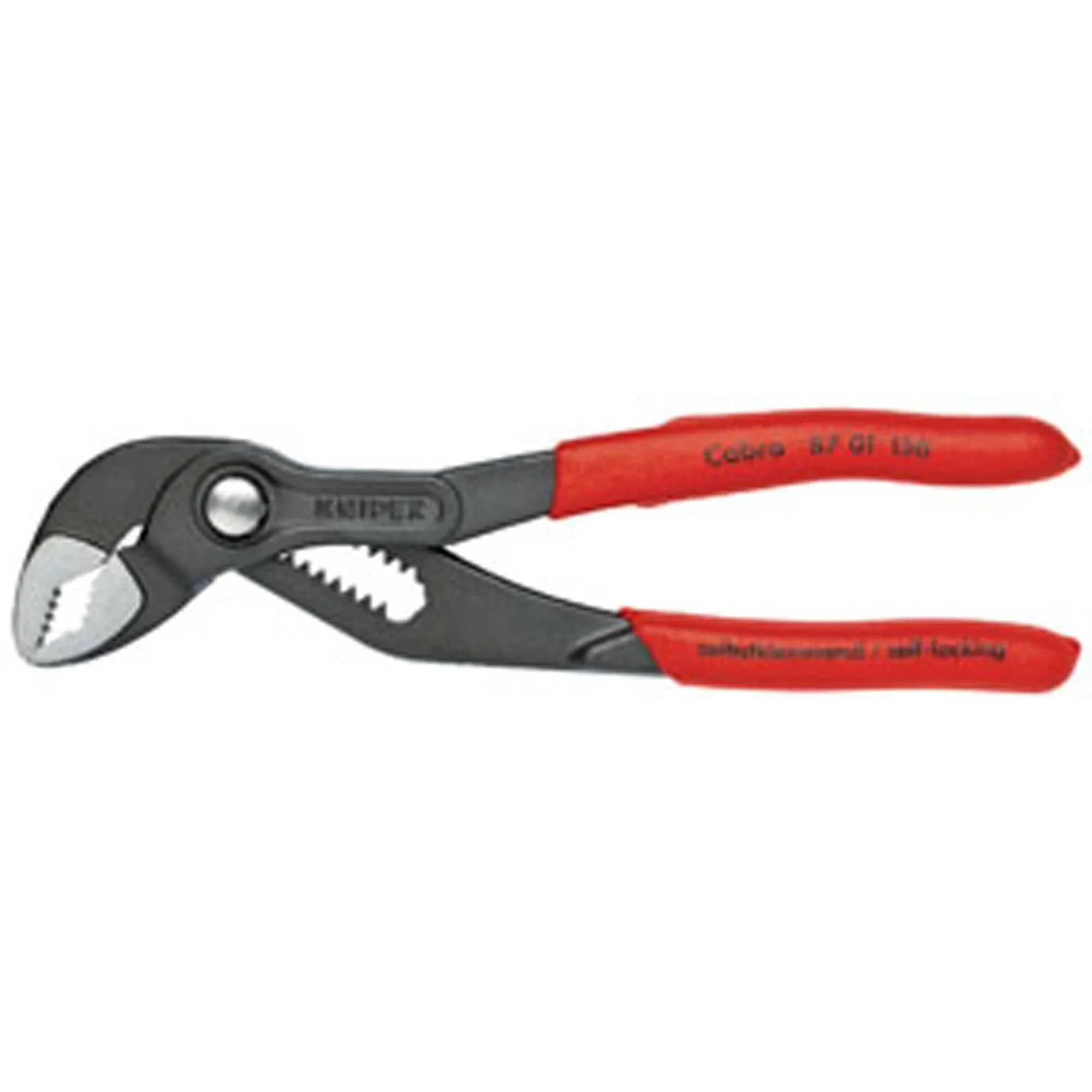 KNIPEX Tools - Cobra Water Pump Pliers (8701150), 6-Inch,Red