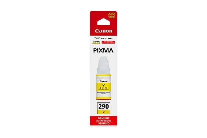 CanonInk 1598C001 Canon PIXMA GI-290 Yellow Ink Bottle, Compatible to PIXMA G4200, PIXMA G3200, PIXMA G2200, PIXMA G1200 and G4210 Printers