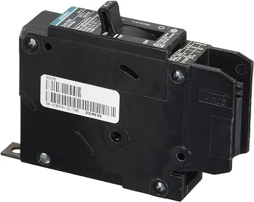 Siemens BQD120 20-Amp Single Pole 277V AC / 125V DC 14KAIC Bolt in Breaker