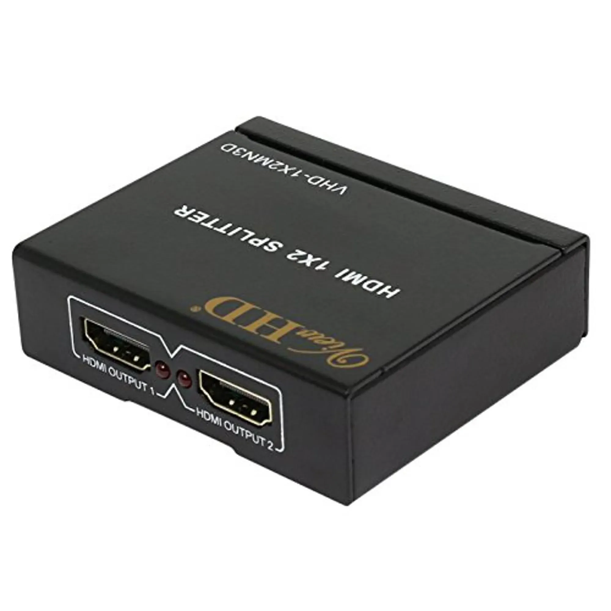 ViewHD 2 Port 1x2 Powered HDMI 1 in 2 Out Mini Splitter for 1080P & 3D | Model: VHD-1X2MN3D