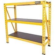 DeWalt 48 in. H x 50 in. W x 18 in. D Yellow Steel Shelf Rack