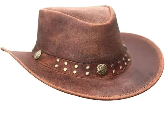 Leather Cowboy hat for Men & Women Durable Handcrafted