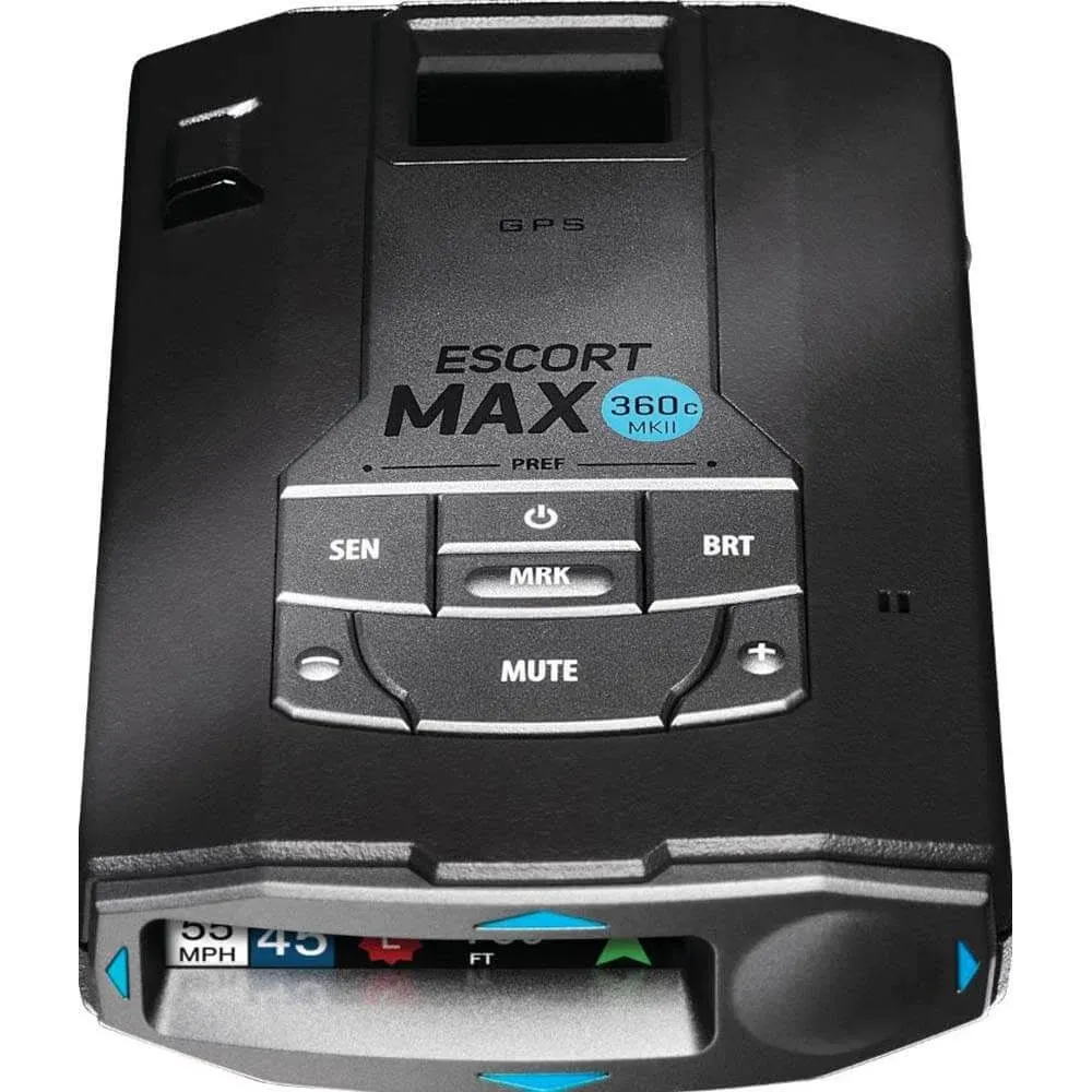 Escort MAX 360c MKII Radar and Laser Detector