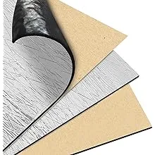 196 mil 37 sqft Car Sound Deadener Deadening Mat Audio Noise and Heat Shield Insulation Closed Cell Foam Dampening Material with Self Adhesive 29 PCS(15.7" × 11.8“)