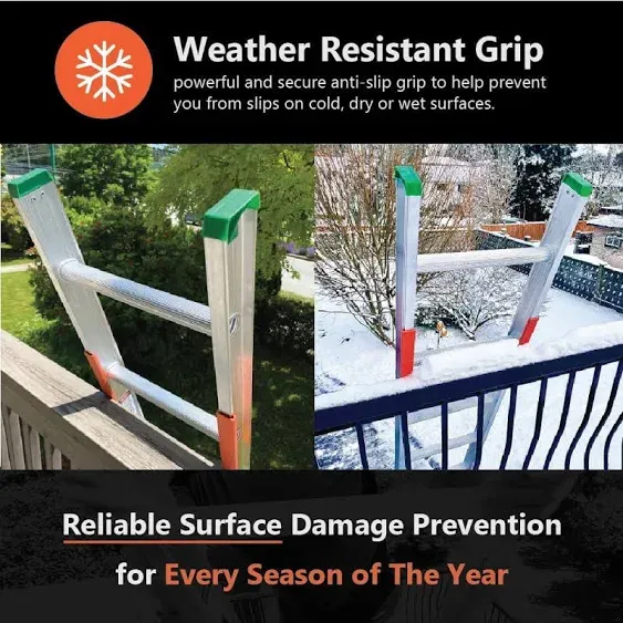 Ladder Stabilizer For Gutters & Roof Extension Ladder Accessory Cover