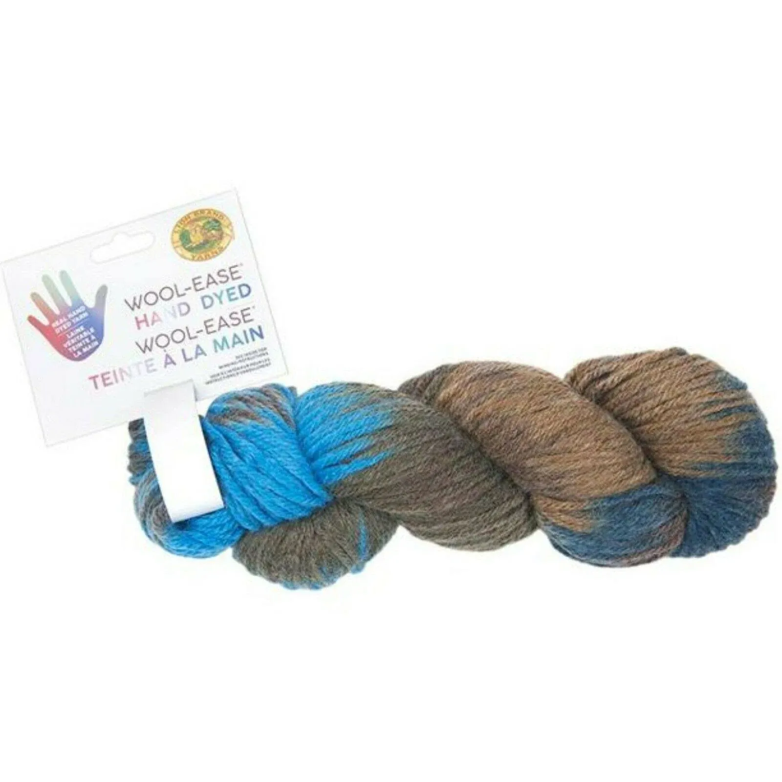 Lion Brand Yarn Wool-Ease Hand Dyed Yarn, Cosmopolitan