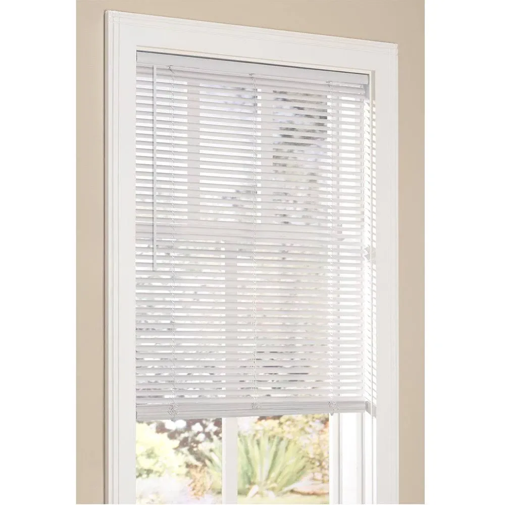 Vinyl Mini Blinds 1-Inch Cordless Room Darkening Blind for Windows - Starting at ...