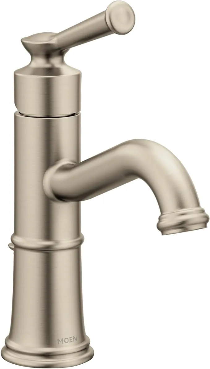 Belfield Single Hole Single-Handle Bathroom Faucet in Brushed Nickel