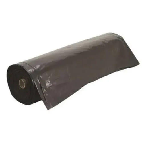 Frost King 10 ft. X 25 ft. 6 mil Black Plastic Sheeting Roll