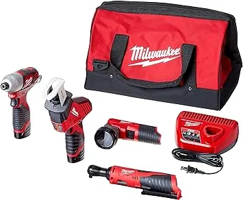 Milwaukee M12 Cordless Lithium-Ion Combo Kit