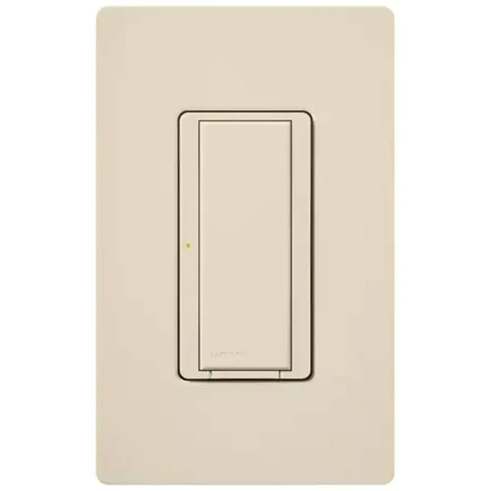 Lutron MA-S8AM-LA Digital Switch, Maestro, Light Almond