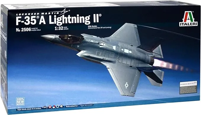 Italeri 2506 Beaker 1: 32 Scale Lockheed F 35 Lighting II Aircraft