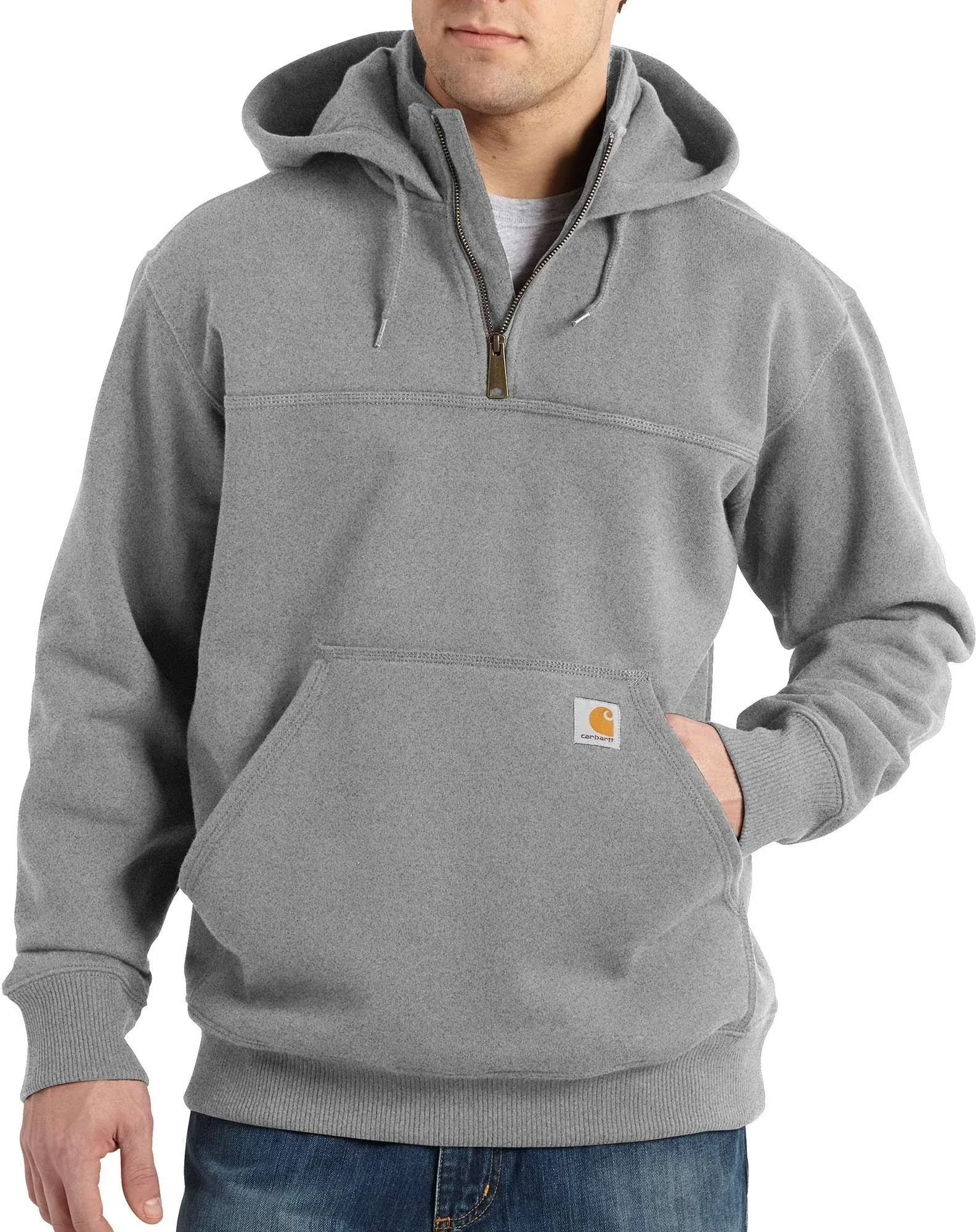 "Carhartt Men's Rain Defender® Loose Fit Heavyweight Quarter-Zip Sweatshirt"