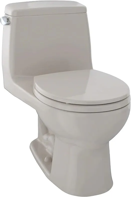 TOTO Eco UltraMax One-Piece Round Bowl 1.28 GPF Toilet MS853113E#