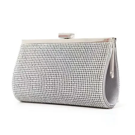 Evening Clutch Bag for Women Prom Party Wedding Purse Sparkly Crystal Rhinestones Ladies Handbag