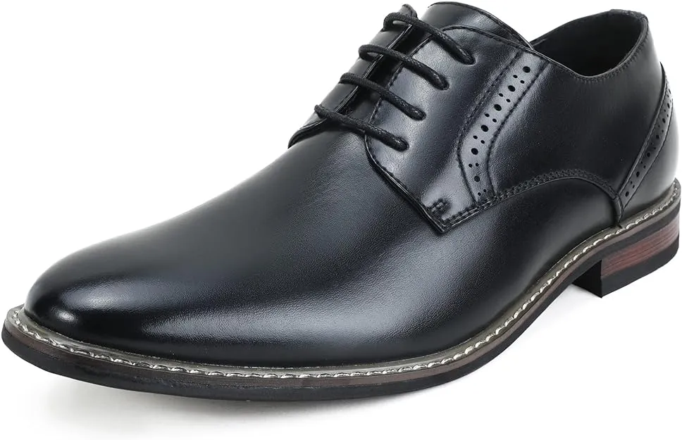 "Men's Silas Cap Toe Oxford Dress Shoe, Created for Macy's"