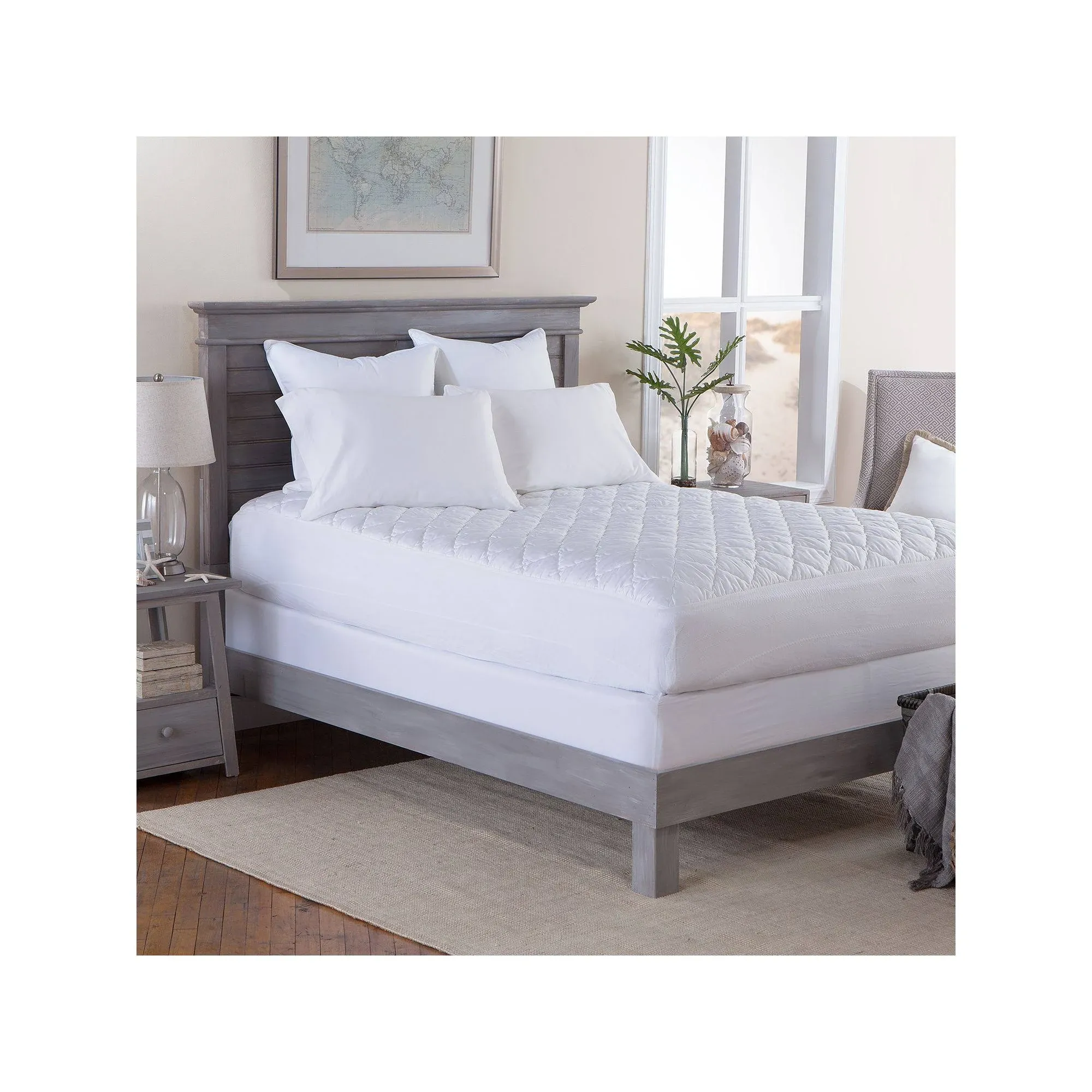 Tommy Bahama Triple Protection Waterproof Mattress Pad