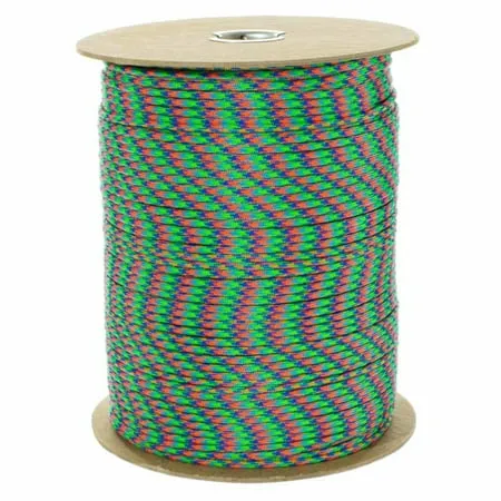 Paracord Planet 550 LB Type III 7 Strand 4mm Tactical Cord with Choices of 10 20 25 50 100 250 & 1000 Foot Spools