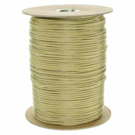 Paracord Planet 550 LB Type III 7 Strand 4mm Tactical Cord with Choices of 10 20 25 50 100 250 & 1000 Foot Spools