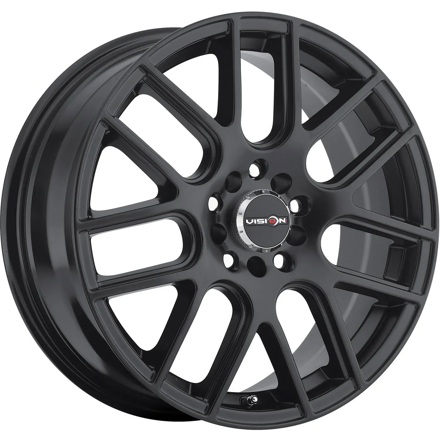 Vision Cross 426 Wheel 16x7 5x100 & 5x114.3 Matte Black 38mm