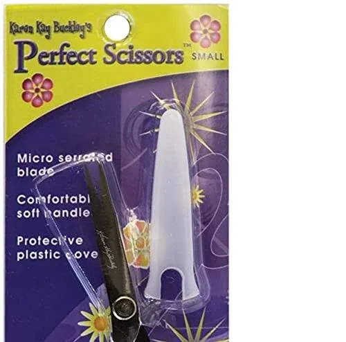 Karen Kay Buckley's Perfect Scissors, Small 4-Inch Mirco Serrated Blades (1)