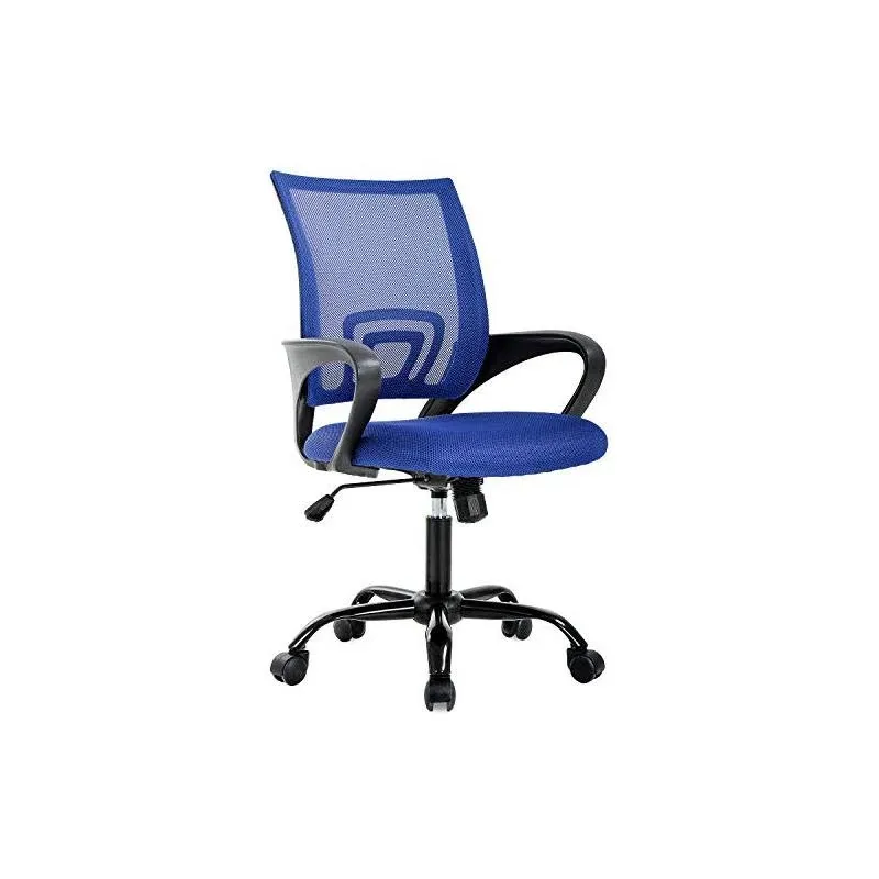 Mid Back Mesh Ergonomic Computer Desk Office Chair, Black