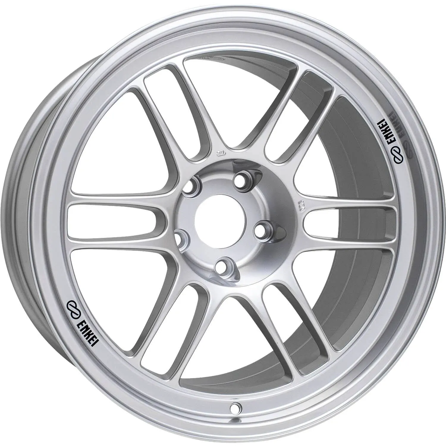 Enkei RPF1 15x8 4x100 28mm Silver Wheel - 3795804928SP