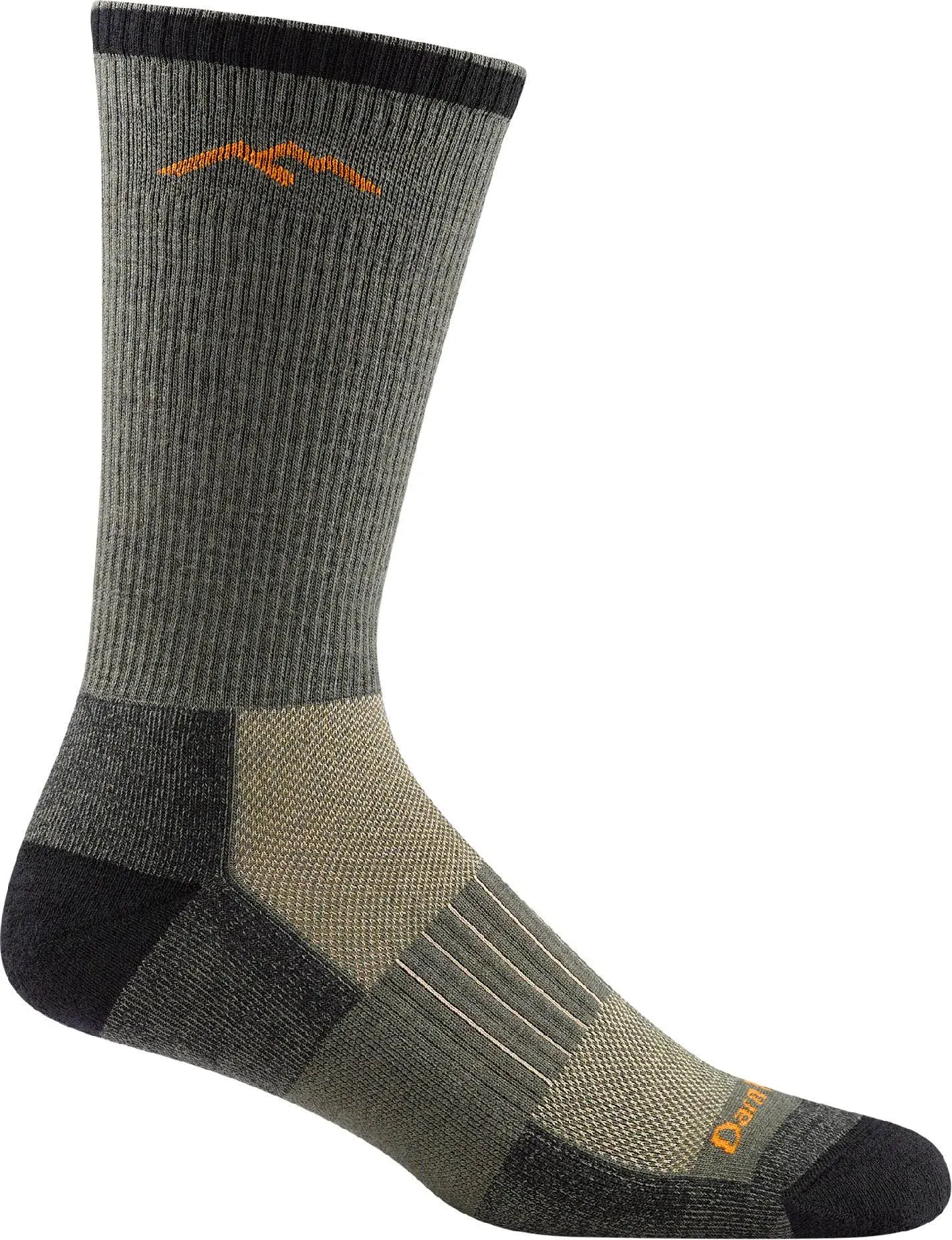 Darn Tough Men's Hunter Boot Lightweight Hunting Sock, Forest, Medium