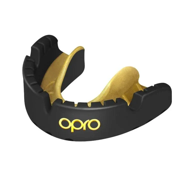 OPRO Self-Fit Gold Braces Mouth Guard