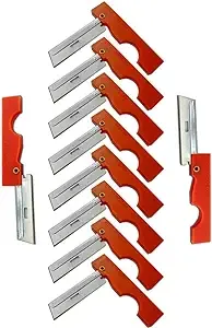 Folding Utility Razor (10-pack) for Survival and First Aid Kits