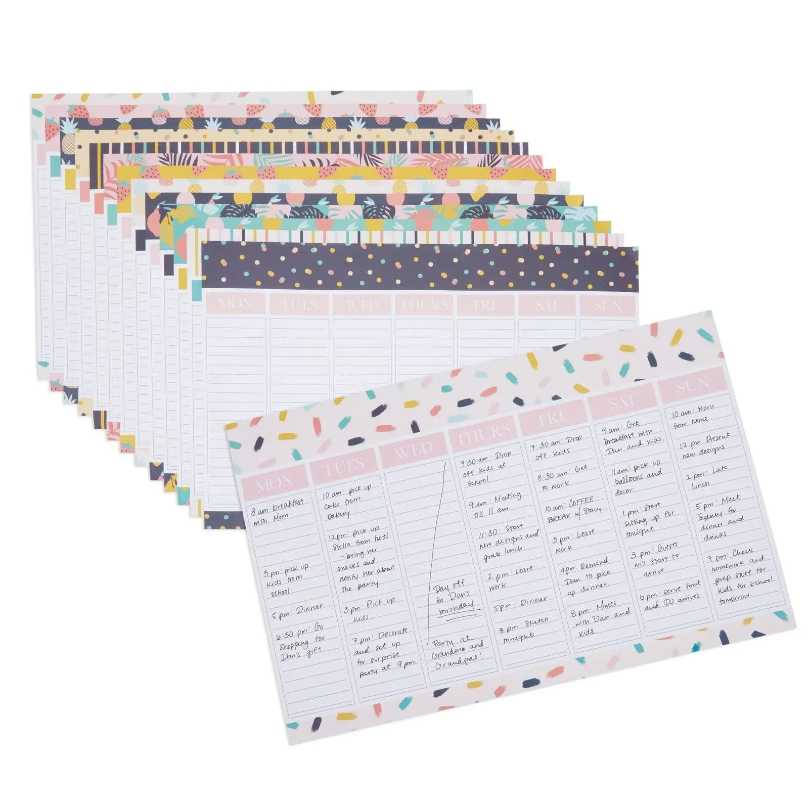 Weekly To Do Desk Planner Notepad, Tear Off Calendar Pad, 13 Designs (11 x 17 In)Weekly To Do Desk Planner Notepad, Tear Off Calendar Pad, 13 Designs (11 x 17 In)