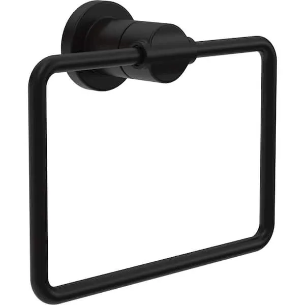 Delta Nicoli Wall Mount Square Closed Towel Ring