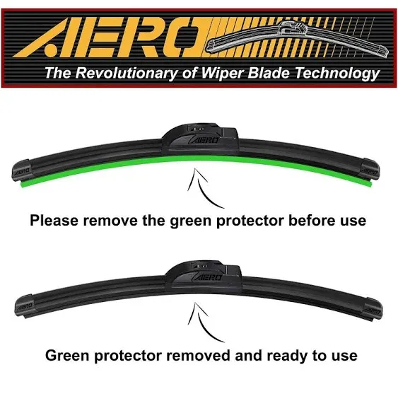 AERO Voyager 26&#034; &amp; 26&#034; Premium All-Season Windshield Wiper Blades +Extra Refills