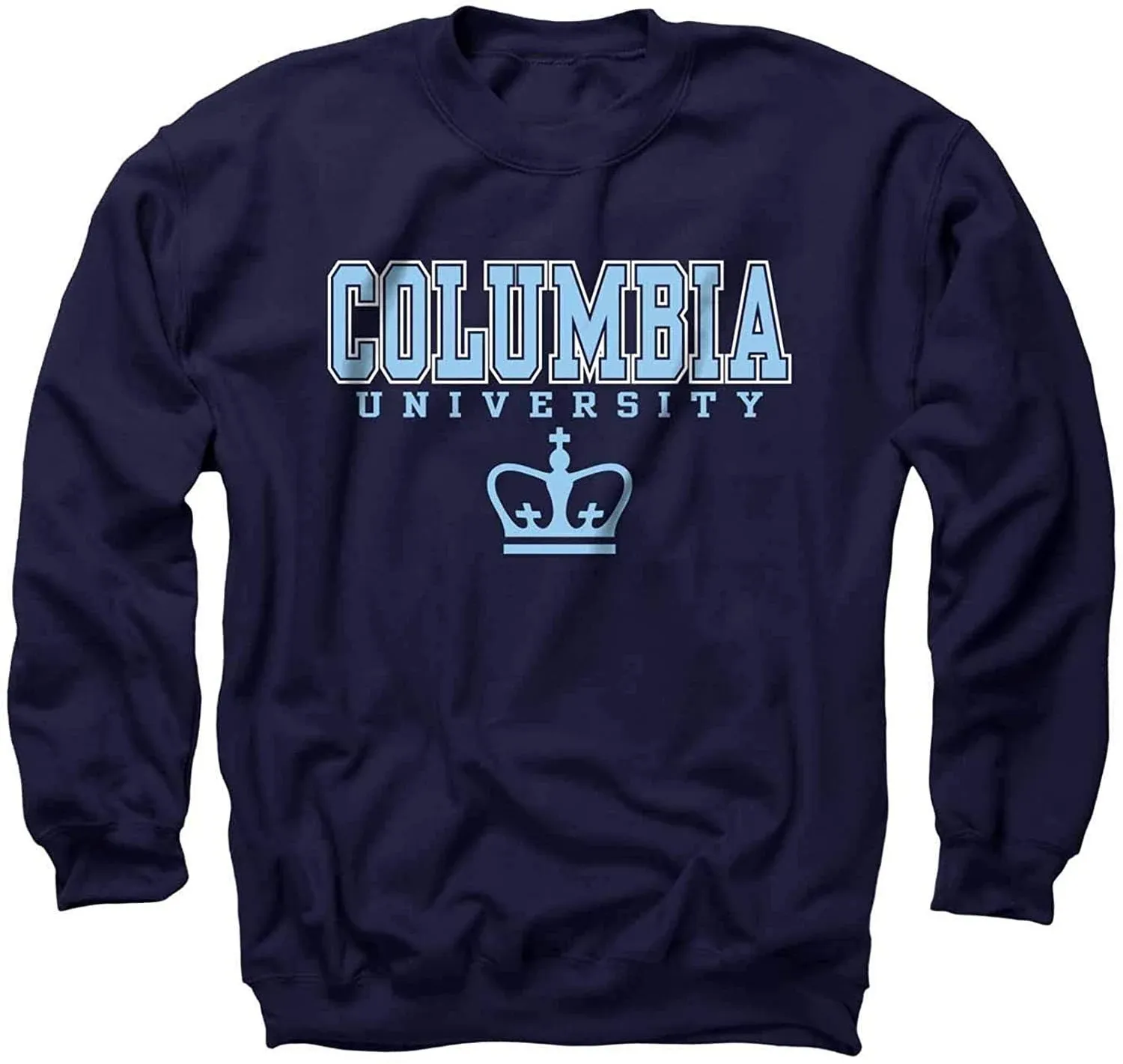 Campus Colors Adult Arch & Logo Soft Style Gameday Crewneck Sweatshirt (Columbia ...